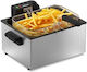 Tristar FR-9340 Öl-Fritteuse 5lt Silber