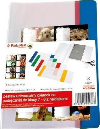 Panta Plast Buchumschlag- oder Tetraediumabdeckung A4 43x24.5cm 16 Stück