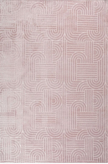 Polcarpet Sina Non-Slip Rectangular Pink Living Room Rug 120x180cm