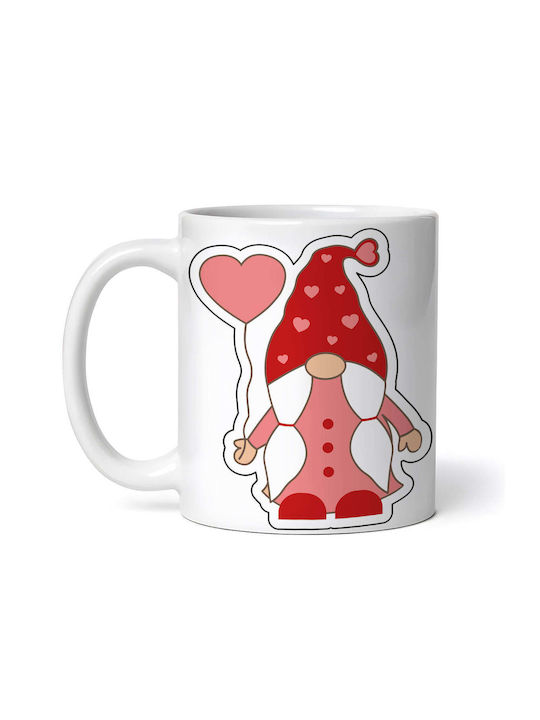 Cană Ceramică De Crăciun Pitici 330ml Cu Personalizare