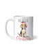 Cană Ceramica Albă De Crăciun 330ml Cu Personalizare