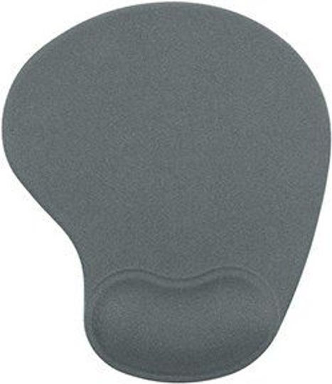 Powerton WPEPE5-G Pad pentru mouse (230mm) cu suport pentru încheietura mâinii gri