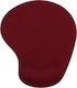 Powerton WPEPE5-R Mauspad (230mm) mit Handgelenkstütze Rotes