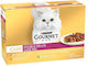Gourmet Gold Wet Cat Food with Meat Chicken Salmon and Cod 24x85gr