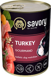 Savory Pet Dobry Pies Nasses Hundefutter mit Türkei 400g Savory Pet Dobry Pies Nasses Hundefutter mit Türkei 400g