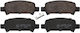 Bremsbelag Set Subaru Forester Impreza Legacy Outback Hinten 26696fc002