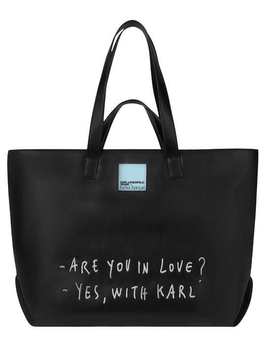 Karl Lagerfeld Women's Tote Bag Black