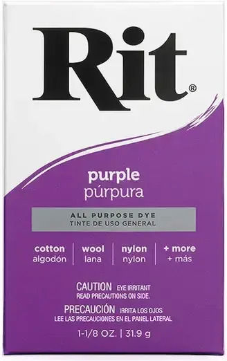 Rit Dye Powder All-purpose Βαφή Υφασμάτων – Purple 31,9g