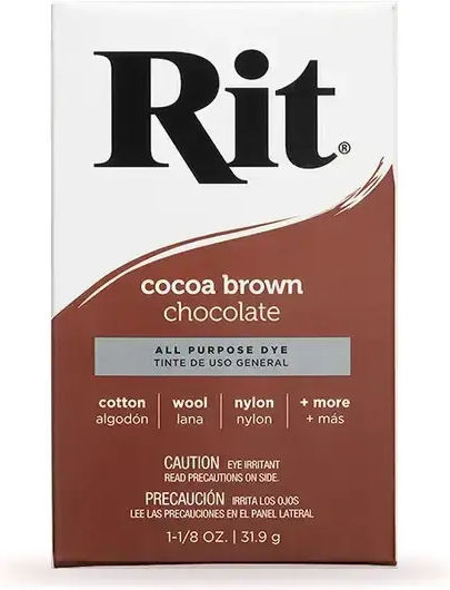 Rit Dye Powder All-purpose Βαφή Υφασμάτων – Cocoa Brown 31,9g