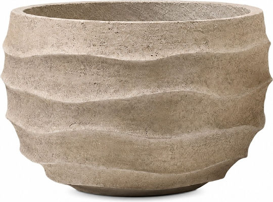 Artekko Concrete Flower Pot Beige Artekko Concrete Flower Pot Beige