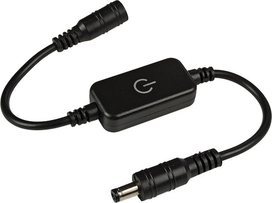 Eurospot Dimmer Led Cu Atingere Pentru Bandă Negru Dc 5-24v Eu6279