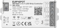 Eurospot LED-Steuerung Tuya Wi-Fi & Rf 2.4ghz & Bt 2in1 + Push Dim Eu6258