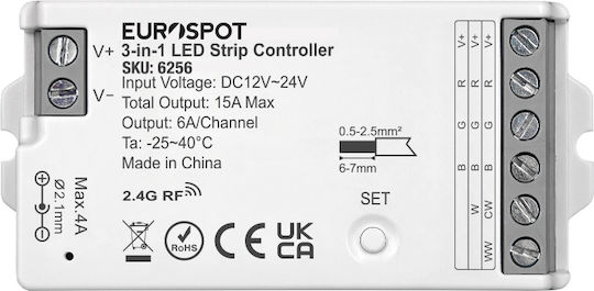 Eurospot Led Controller Rf 2.4ghz 3in1 Eu6256