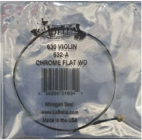 La Bella Single Chrome Violin String