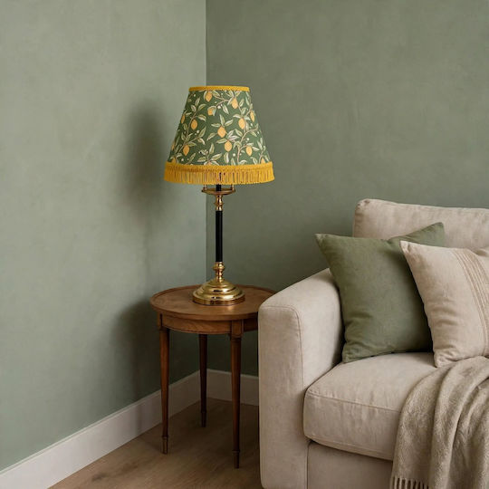 Table Lamp for E27 Fitting with Multicolour Shade