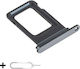 Suport Tăvi SIM iPhone 14 Plus Cu Instrument De Ejectare SIM Inclus Negru