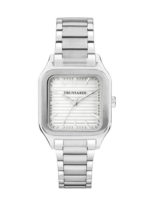 Trussardi Men's Watch 35mm Battery with Silver ...