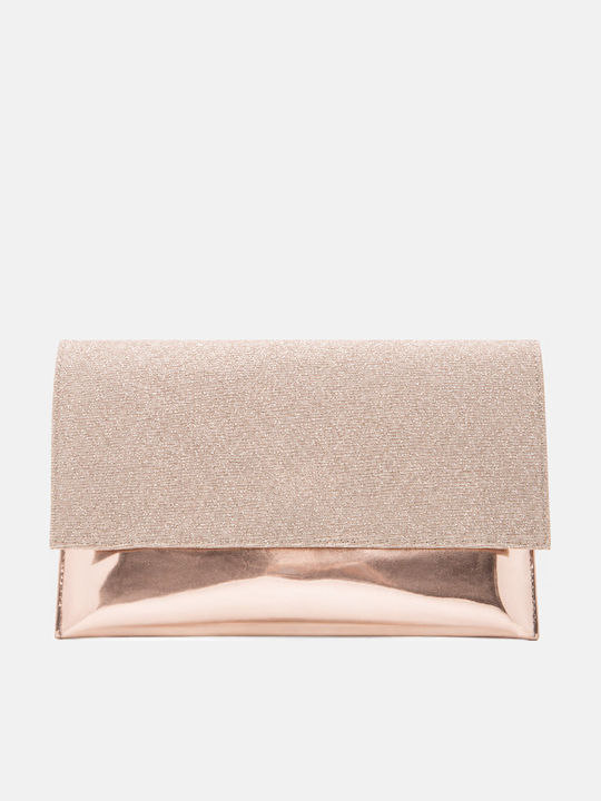 Fabric Women's Handbag Bronze