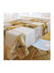 Saint Clair Christmas Tablecloth Beige 145x145cm