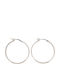 Rubini Silver Hoop Earrings