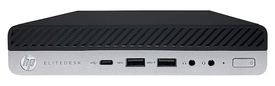 HP EliteDesk 800 G3 Реновирани Клас A (Core i5-6500/8GB/256GB SSD/Без операционна система) Рефурбиран