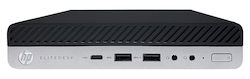 HP EliteDesk 800 G3 Überarbeiteter Grade A (Kern i5-6600T/8GB/128GB SSD/Kein Betriebssystem) Überarbeitet