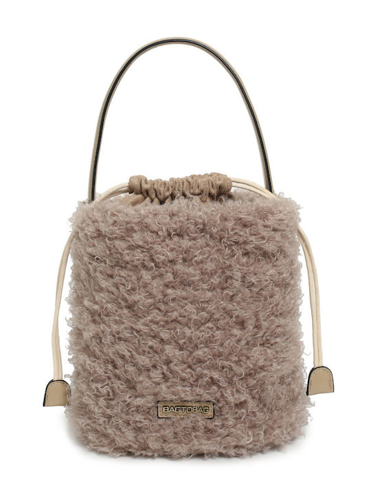 Günstiges Damen Beutel Wildleder Khaki