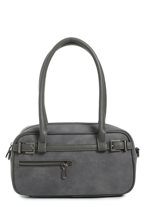 Bag to Bag Women's Barrel Bag Suede Grey