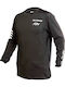 Fasthouse Alloy Rally LS Tricou Pentru Bărbați Motocross Mânecă Lungă Culoare Neagră