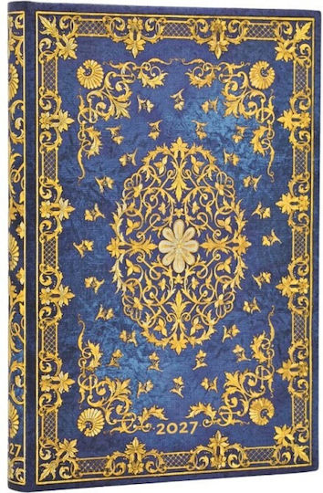 Paperblanks Mini Notebook 88 Sheets with Hard Cover and Rubber Band