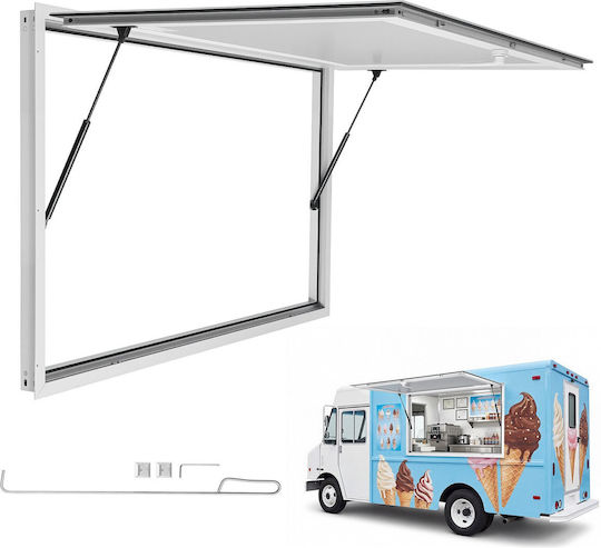 Vevor Fenster Service Food Truck 1220x915 Mm Aluminiumrahmen Sonnensegel Cgdck4836nchkgm89001v0