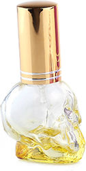 Sticlă Mică de Parfum Din Sticlă Spray Capac Din Aluminiu Cap de Craniu Auriu 8ml 6.7cm 1 Bucată Sticlă Mică de Parfum Din Sticlă Spray Capac Din Aluminiu Cap de Craniu Auriu 8ml 6.7cm 1 Bucată
