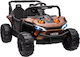 UTV Διθέσιο με Τηλεκοντρόλ 12 Volt Καφέ για 3+ Ετών