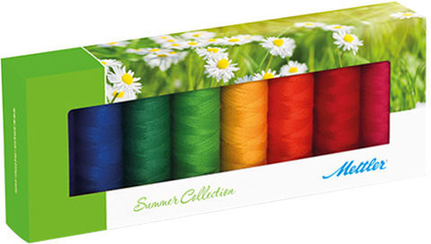 Sfc8summer-kit Cotton Silk-finish Thread Summer Kit 8 Pieces Mettler