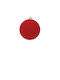 Weihnachtsbaumschmuck Ball Samt Rot 8cm L26291-t