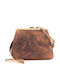Дамска кожена чанта за рамо Antique Brown