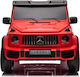 Amg G63 Doppelsitzer mit Fernbedienung Lizensiert 12 Volt Rote
