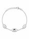 Mentzos Women's Silver Bracelet