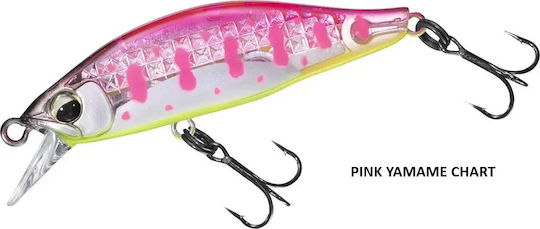 Daiwa Silver Creek Künstlicher Köder Fisch (Minnow) 5cm/4,6g Rosa Yamame-Diagramm