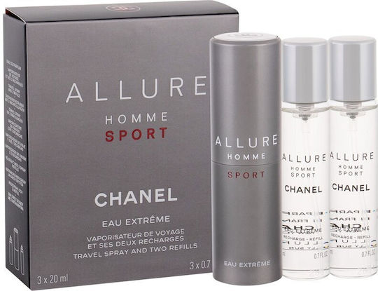 Chanel Allure Men's Set with Eau de Toilette 3 Pieces