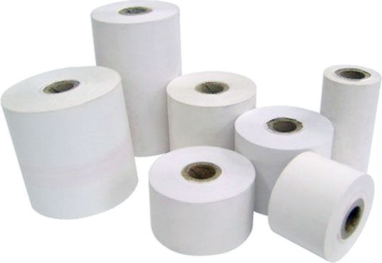 Metron Thermische Kassenbons Kassenzubehör P57xD50mm mit Länge 25m 48gr/m² 60Stücke
