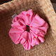 Miss Minimal Scrunchie Rosa