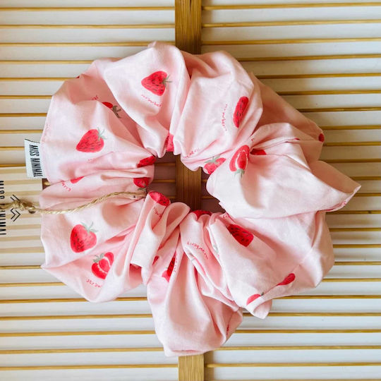 Miss Minimal Scrunchie Rosa