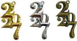 Metallisches Gouri "2027" 3D 4,2cm 0621630 Silber