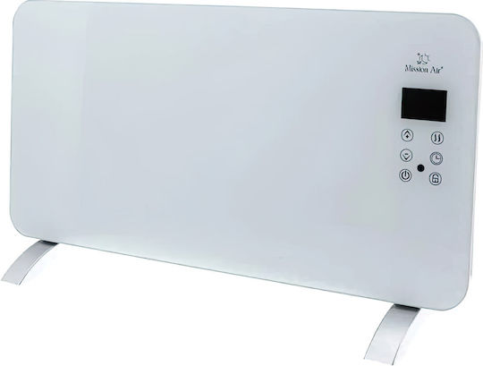 Mission Air Porto Конвектор Подов 2000W с Електронен Термостат и WiFi Бял