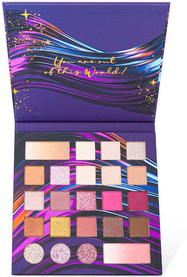 Profusion Cosmetics Paletă cu Fard de pleoape în Formă Solidă 23 Nuanțe 26gr