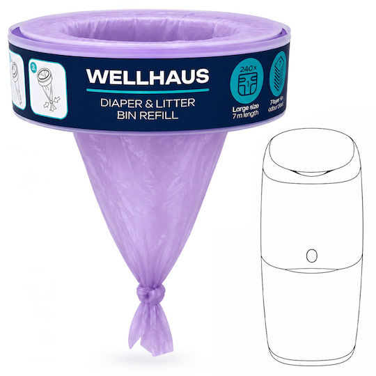 Wellhaus Replacement Bag for Bin