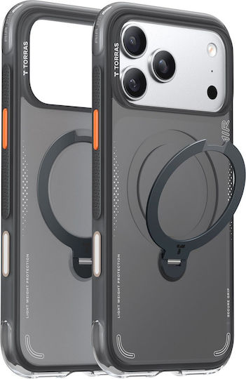 Torras Ostand Q3 Air Черен Калъф За Мобилен Телефон iPhone 18 Pro X00rp102r18031