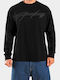 Long Sleeve Black Blouse