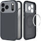 Tech-protect Uniq Magsafe Cc Iphone 17 Pro Max 18 Pro Max Въгленово сив 5906302341283